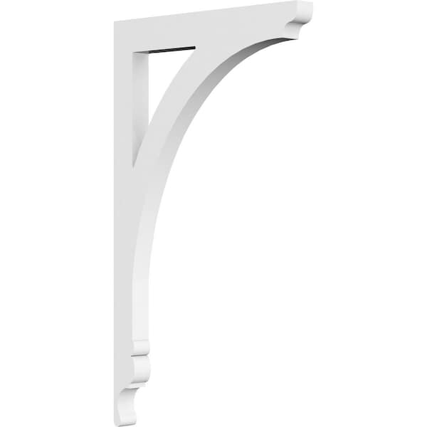 Ekena Millwork Legacy Architectural Grade PVC Bracket , 5/8"W X 6 1/2"D X 11"H BKTP01X06X11LE - main